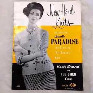 BOOK Vintage 1962 New Hand Knits volume 70, 20 patterns